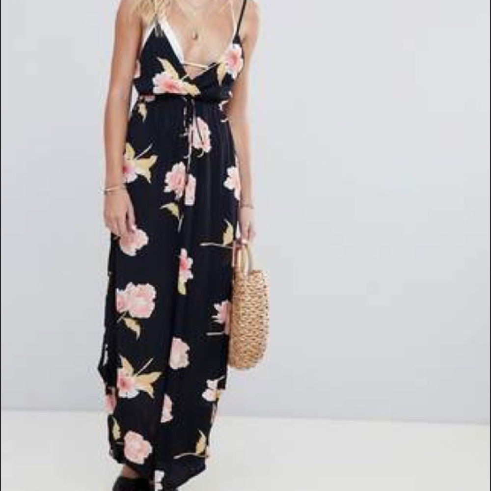 Billabong floral maxi dress